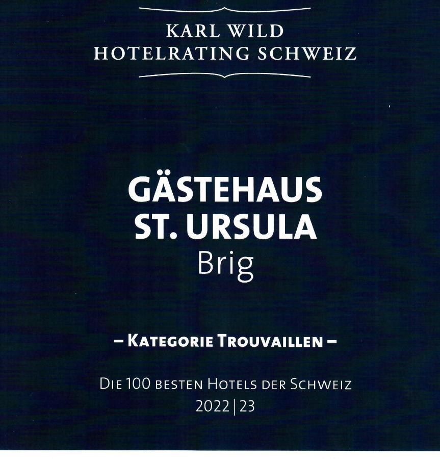 Gaestehaus St. Ursula Brig Ngoại thất bức ảnh